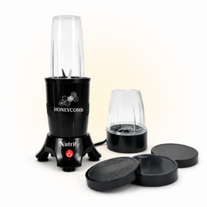 HONEYCOMB NUTRIFY 450W Pro | Nutri Mixer Grinder 2 Jars ( Jet Black )