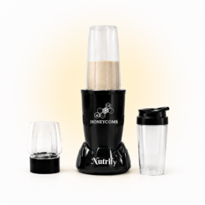 HONEYCOMB NUTRIFY 450W | Nutri Mixer Grinder 3 Jars  ( Jet Black )