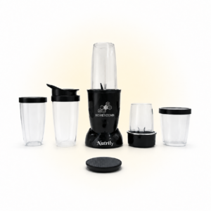 HONEYCOMB NUTRIFY 450W | Nutri Mixer Grinder 5 Jars  ( Jet Black )