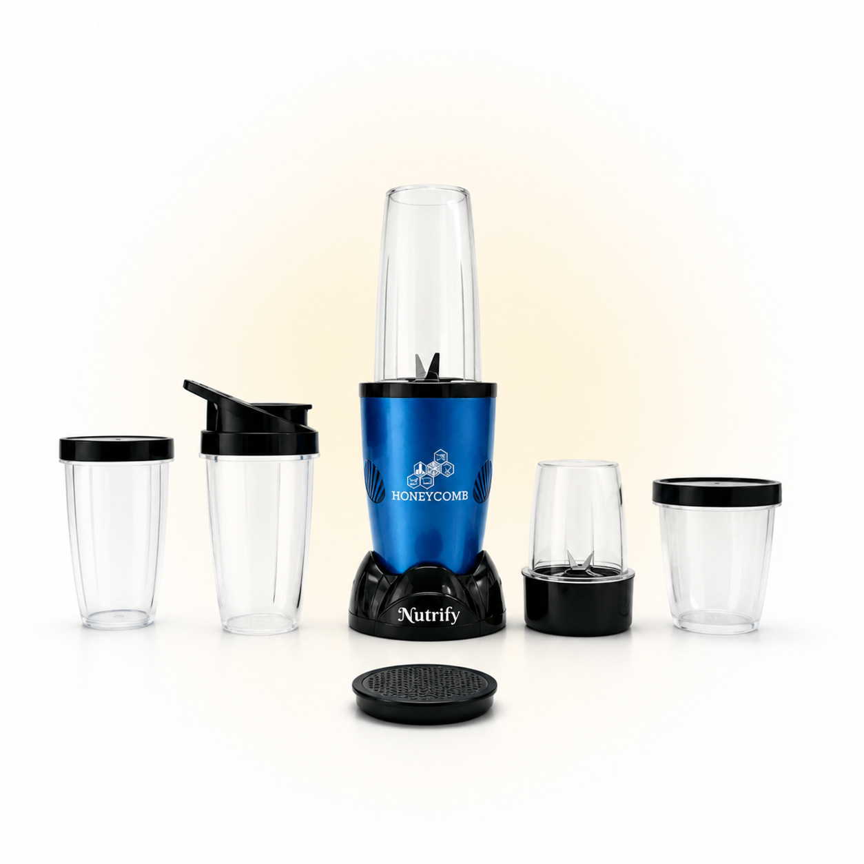 HONEYCOMB NUTRIFY 450W | Nutri Mixer Grinder 5 Jars ( Turquoise )