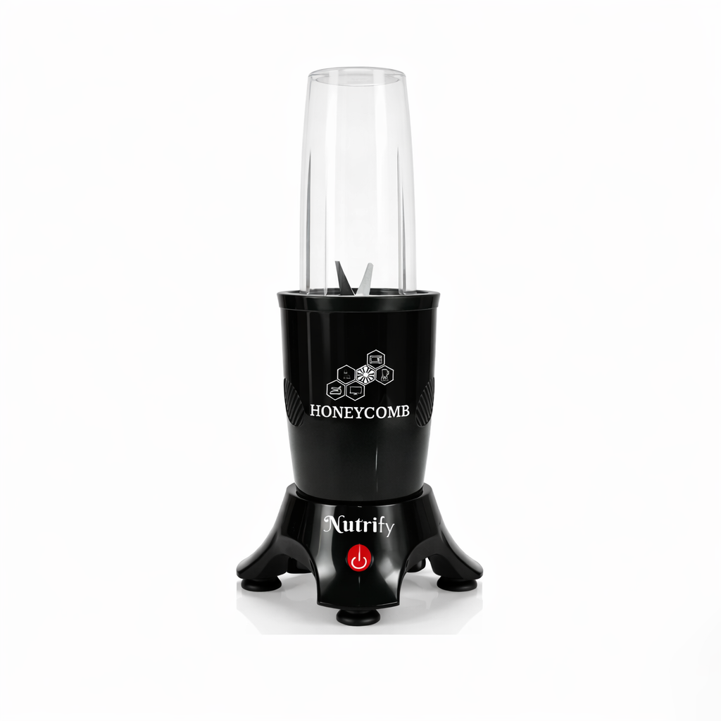 HONEYCOMB NUTRIFY 450W Pro | Nutri Mixer Grinder 3 Jars ( Jet Black ) - Image 3