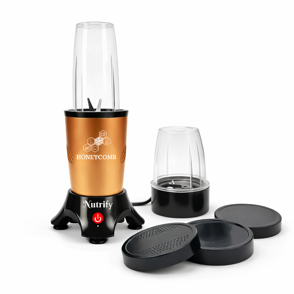 HONEYCOMB NUTRIFY 450W Pro | Nutri Mixer Grinder 2 Jars ( Copper ) - Image 2
