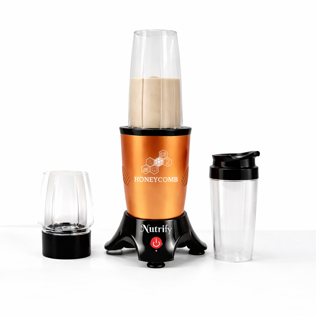 HONEYCOMB NUTRIFY 450W Pro | Nutri Mixer Grinder 3 Jars ( Copper ) - Image 2
