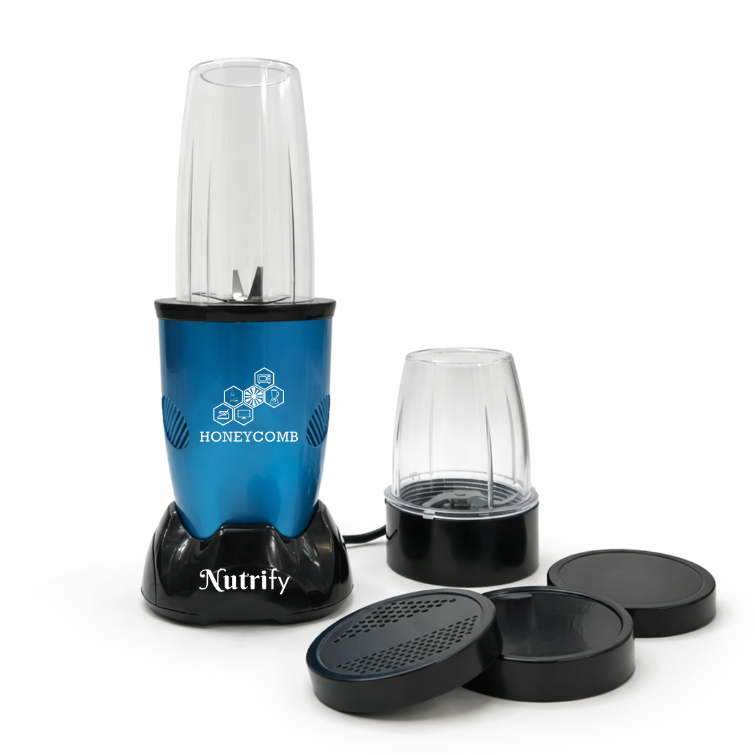 HONEYCOMB NUTRIFY 450W | Nutri Mixer Grinder 2 Jars ( Turquoise ) - Image 3