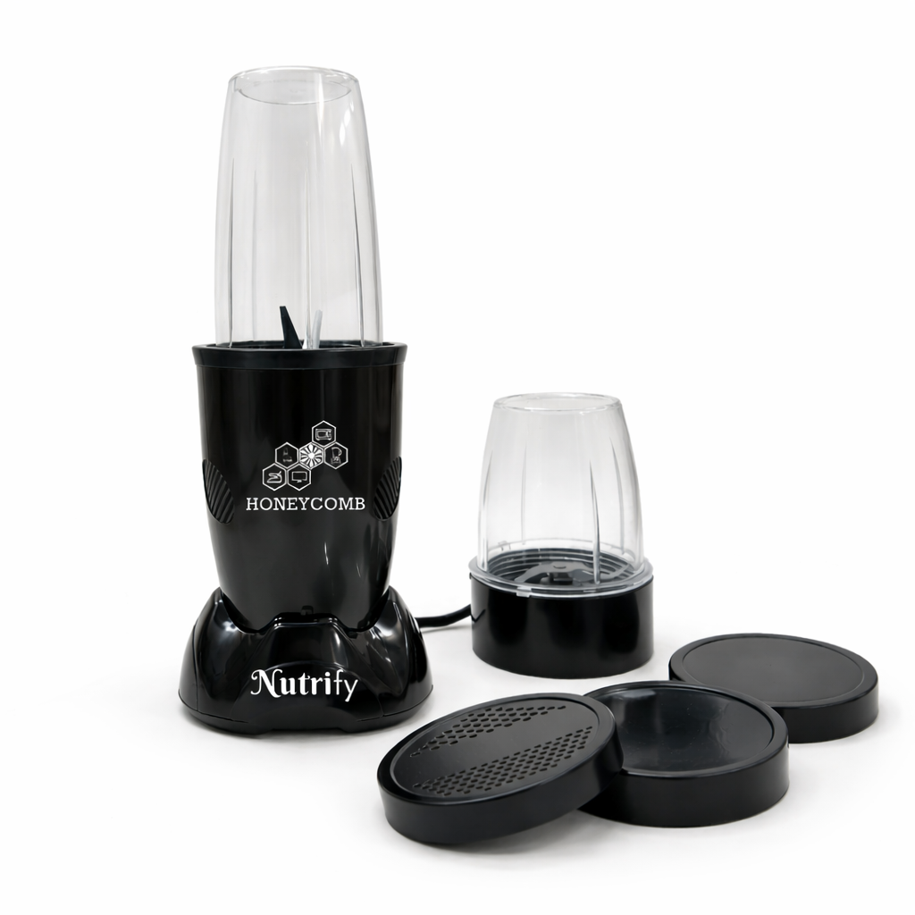 HONEYCOMB NUTRIFY 450W | Nutri Mixer Grinder 2 Jars ( Jet Black ) - Image 3