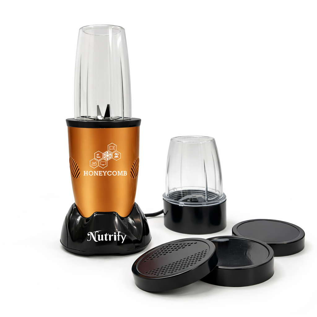 HONEYCOMB NUTRIFY 450W | Nutri Mixer Grinder 2 Jars ( Copper ) - Image 3