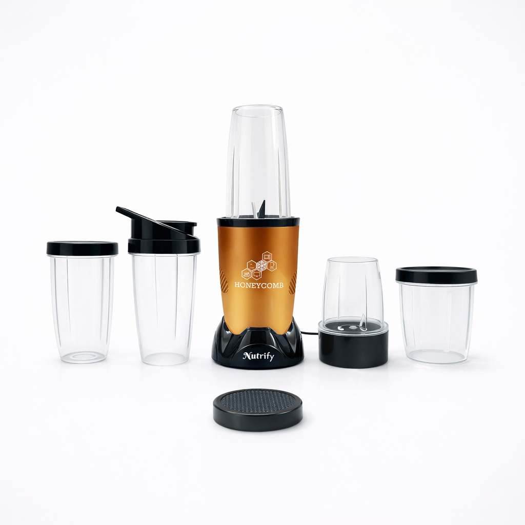 HONEYCOMB NUTRIFY 450W | Nutri Mixer Grinder 5 Jars ( Copper ) - Image 3
